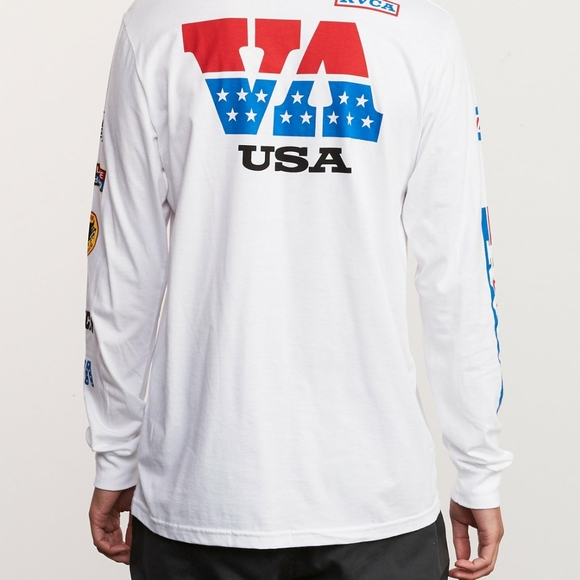 RVCA "ANP INDIANAPOLIS" LONG SLEEVE SHIRT RARE - Picture 4 of 4